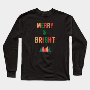 Merry & Bright ✨ Merry Christmas Long Sleeve T-Shirt